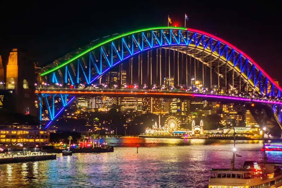 Sydney: Vivid Harbour Cruise with Canapes - Key things to know before you go