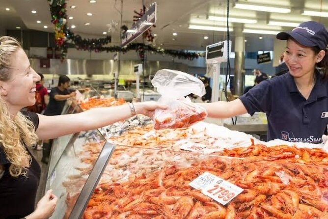 Taste of Sydney Tour (mini coach) - Sydney Fish Market: more than a seafood photo stop
