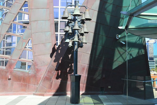The ANZAC Bell Tour - Level 5 at midday: seeing the 6,500kg ANZAC Bell ring