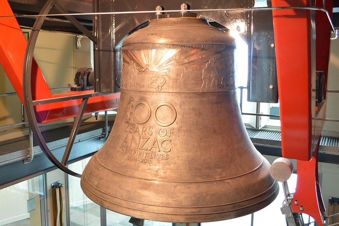 The ANZAC Bell Tour - Level 6 carillon song and observation deck views