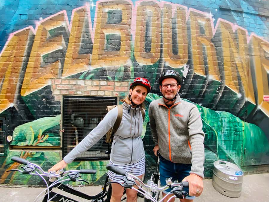 The Famous Melbourne City Bike Tour - Hidden laneways, street art, and the student-scene contrast