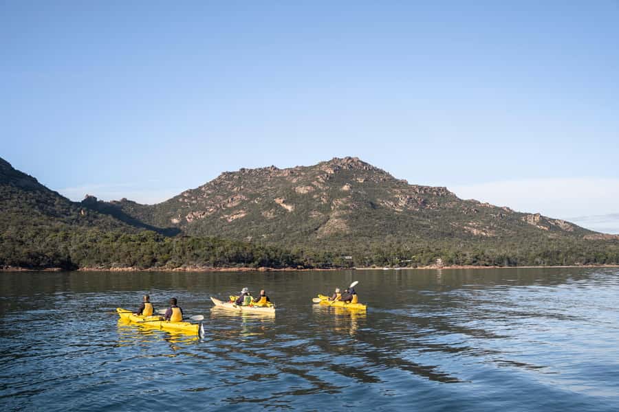 The Freycinet Paddle Kayak Tour - A 3-hour Freycinet Paddle that actually fits a day