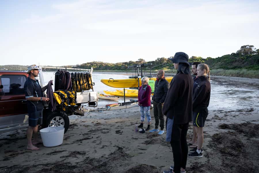 The Freycinet Paddle Kayak Tour - Wind, chop, and that moment you realize you’re in good hands