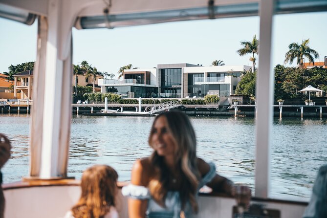 The Original 1-Hour Mooloolaba Canal Cruise - On the way back: feeding the fish as the fun closer