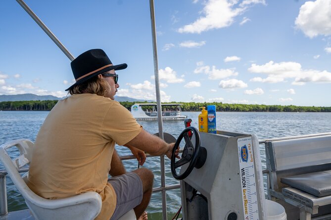 Trinity Inlet Self-Drive Pontoon Boat Hire in Cairns - What makes this self-drive pontoon setup work