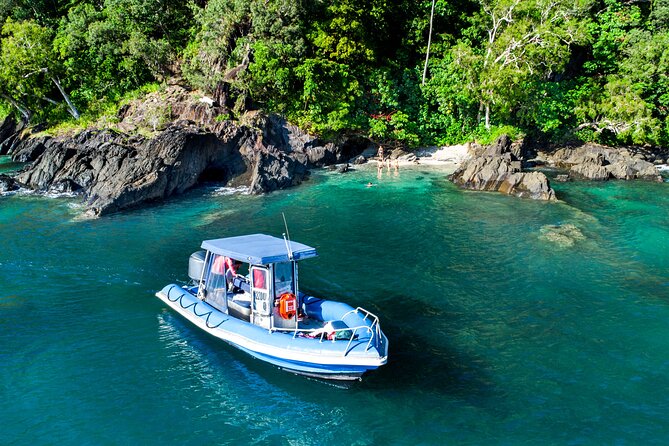 Tropical Dunk Island Half Day Activity from Mission Beach - Getting the speed on: the RIB Tornado hot lap from Mission Beach