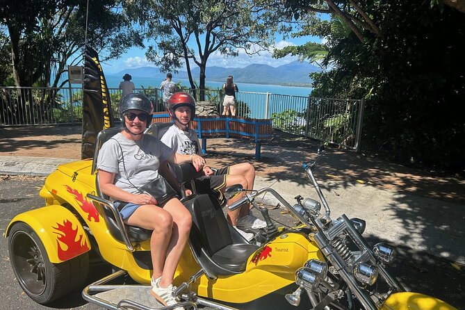 Tropical Trike Tours Port Douglas - Scenic Tour - Flagstaff Hill and Four Mile Beach: the photo stop that sets the tone