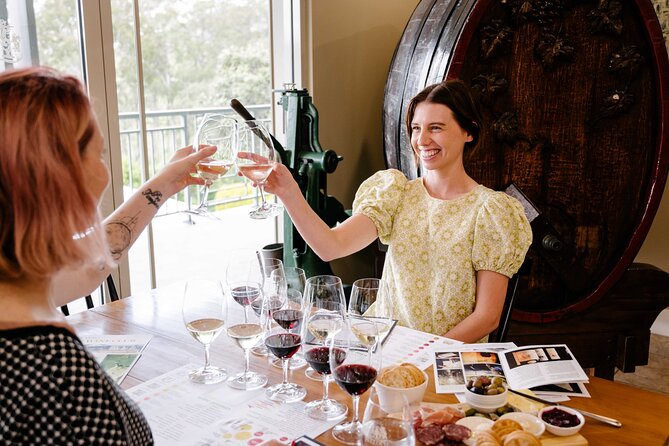 Tulloch Wines- Mystery Wine Tasting Experience with Local Cheese and Charcuterie - Key points to know before you go