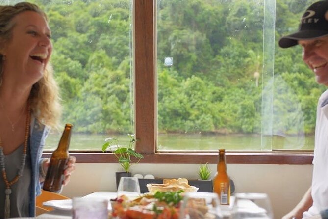 Tweed River and Rainforest lunch Cruise - Morning tea on the water: coffee, cakes, and wildlife timing