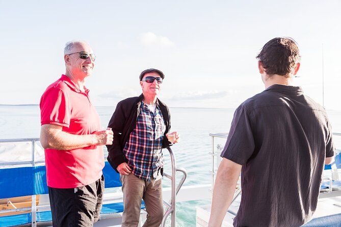 Twilight Bay Cruise in Hervey Bay - What’s included: bubbles, nibbles, and the onboard commentary that keeps you looking