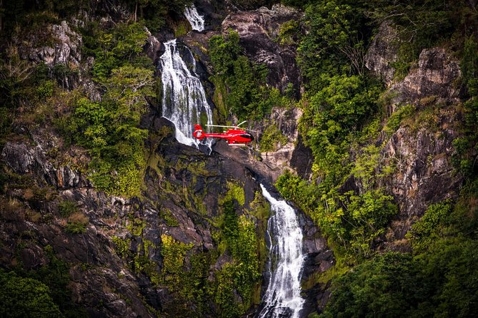Ultimate Great Barrier Reef and Rainforest 45-minute Helicopter Tour - A 45-minute aerial tour that mixes reef, falls, and island views