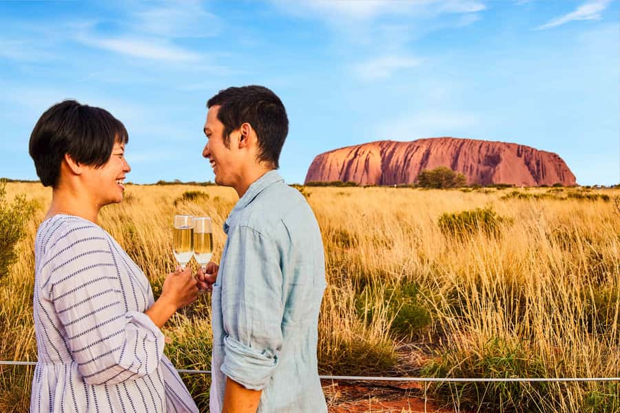 Uluru 1.5-Hour Sunset Tour with Sparkling Wine & Cheeseboard - From Ayers Rock Resort to Uluru: Why the Drive Matters