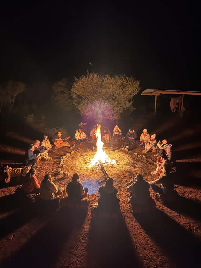 Uluru: 4-Day Rock to Rock Adventure Tour - Day 1: Uluru walk, sunset bubbles, and sleeping in a swag