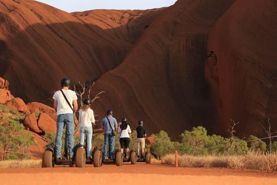 Uluru Base Segway Tour at Sunrise - The ride around Uluru: full base in daylight and stop-and-learn moments