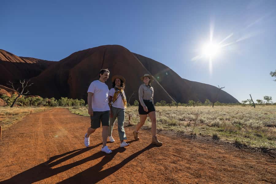 Uluru: Guided Trek of Uluru's Base in a Small Group - Walking the full base: what 10.5 km really feels like