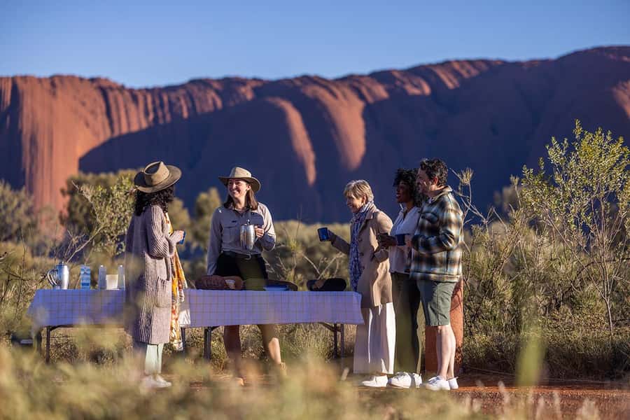 Uluru: Small Group Sunset Tour with Sparkling Wine - Uluru at Sunset in Two Hours: When the Colors Do the Talking
