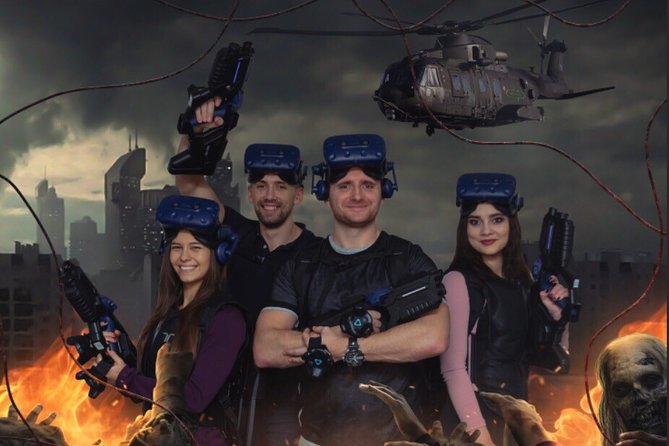 Virtual Reality Zombie Shooting Game - Safe Night 2041: the story setup and what you actually do
