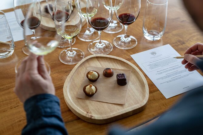 Wine and Chocolate Bonbon Tasting in Margaret River - Where the pairing happens at Passel Estate in Cowaramup