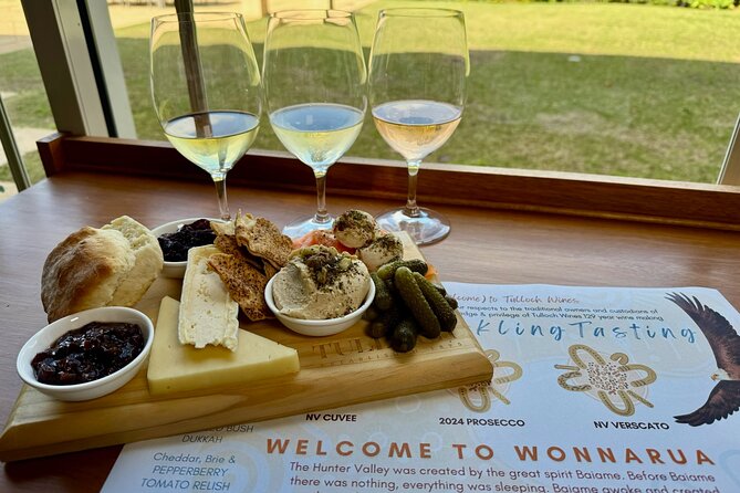 Wonnarua Sparkling Wine Tasting - Getting the Welcome to Country message from Uncle Warren