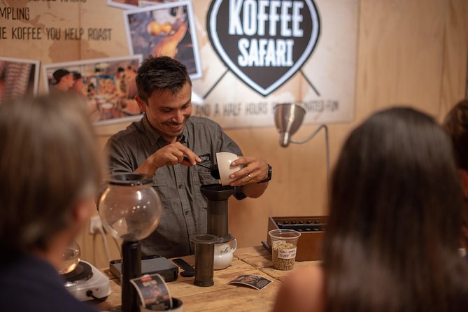 Yahava KoffeeWorks Koffee Safari - Stop 1 at Yahava KoffeeWorks: a guided coffee process with a real outcome