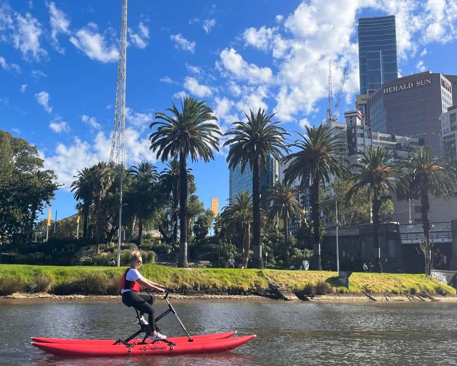 Yarra River, Melbourne Waterbike Tour - South Wharf Turnaround: Getting Your Second Look at Melbourne