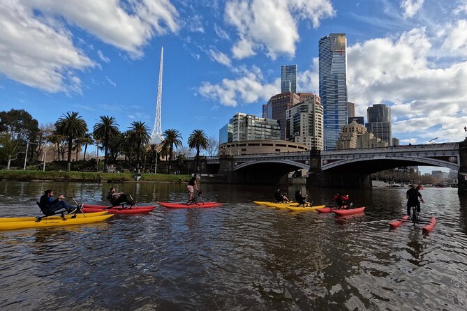 Yarra River Waterbike Tour - Princes Bridge: the gateway into the city from the water