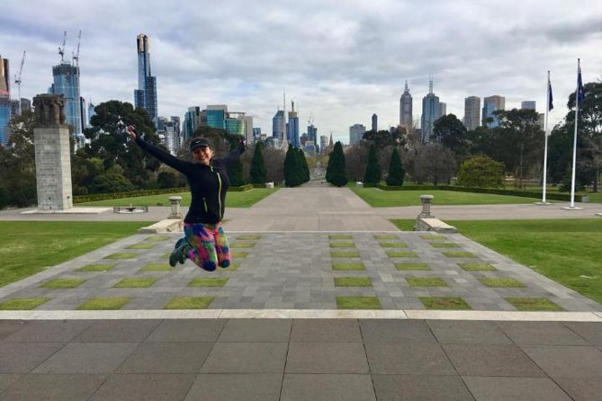Yarra Sunrise Running Tour - The MCG and the Shrine of Remembrance: sport, then skyline