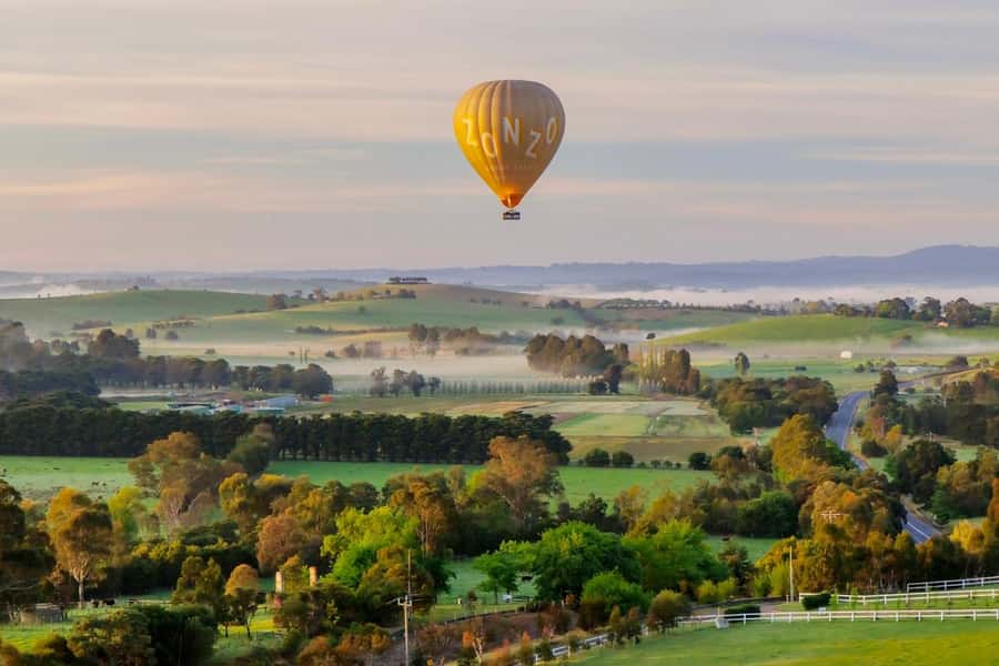 Yarra Valley: Hot Air Balloon with Breakfast & CBD Transfers - The balloon build: inflation, hand-on help, and why it’s the point