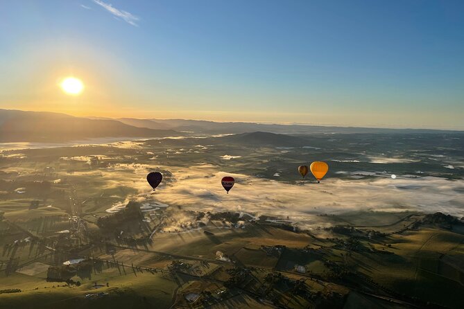 Yarra Valley Sunrise Balloon Flight with GoPro Photos - Balgownie Estate buffet breakfast: the meal that turns the morning into a win